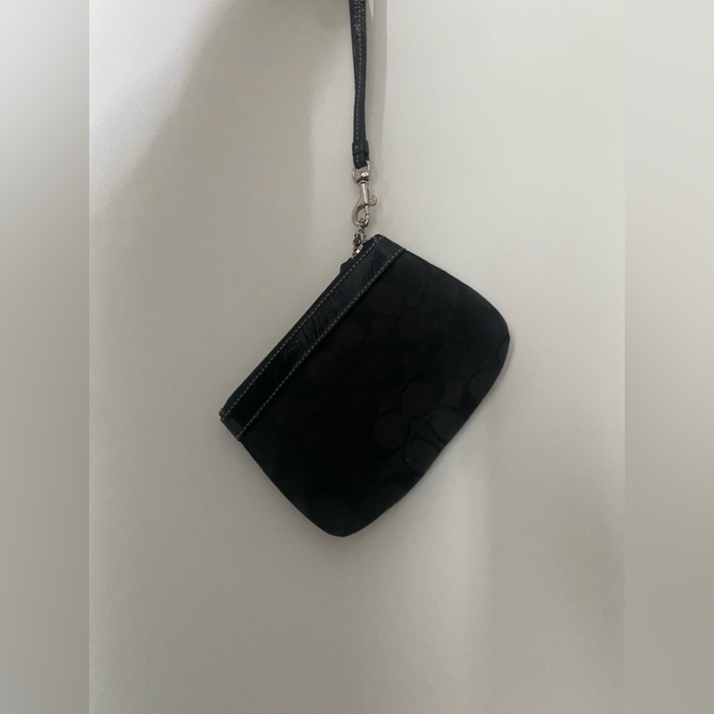 Coach Black Clutch